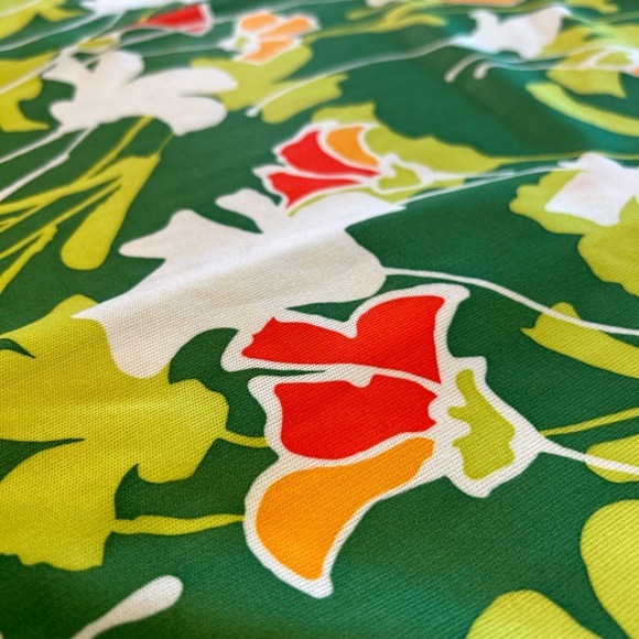 1970s Spring Green Floral - Picture 8 of 14